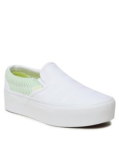 Слипоны женские Vans Classic Slip-O VN0A7QRBGN1 белые 39 EU