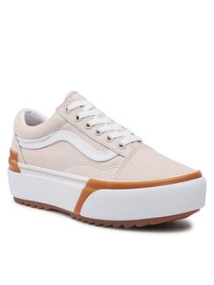 Кеды женские Vans Old Skool Stac VN0A4U15BLL1 бежевые 40.5 EU