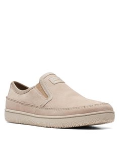 Слипоны мужские Clarks Hodson Step 26172160 бежевые 41 EU