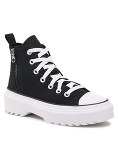 Кеды женские Converse Ctas Lugged Lift Hi A03011C черные 35.5 EU