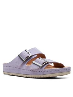 Шлепанцы женские Clarks Brookleigh Sun 26170057 розовые 37 EU