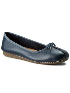 Балетки женские Clarks Freckle Ice 203529324 синие 38 EU