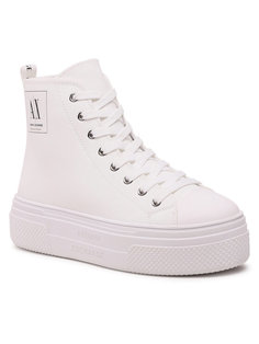 Кеды женские Armani Exchange XDZ025 XV694 00894 белые 40 EU