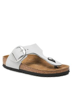 Шлепанцы женские Birkenstock Gizeh Big Buckle 1024112 зеленые 35 EU