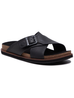 Шлепанцы мужские Timberland Amalfi Vibes Cross Slide TB0A2B65015 черные 43 EU