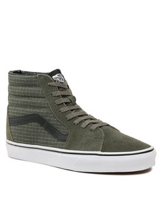 Кеды мужские Vans Sk8-Hi VN0007NS0FI1 зеленые 47 EU