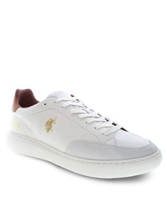Кеды мужские U.S. POLO Assn. Cryme CRYME005 белые 44 EU