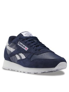 Кроссовки мужские Reebok Classic Leather Shoes HQ7136 синие 40 EU
