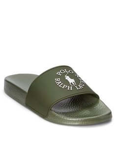 Шлепанцы мужские Polo Ralph Lauren P. Slide/Cb 809892947003 зеленые 43 EU