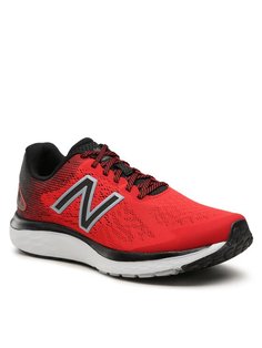 Кроссовки мужские New Balance Fresh Foam 680 v7 M680CR7 красные 46.5 EU