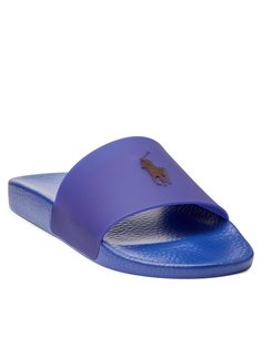 Шлепанцы мужские Polo Ralph Lauren Polo Slide 809892946001 фиолетовые 40 EU