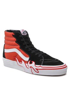 Кеды мужские Vans Sk8-Hi Flame VN0005UJGWP1 черные 47 EU