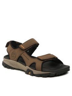 Сандалии мужские Timberland Lincoln Peak Strap Sandal TB0A5T489681 коричневые 40 EU