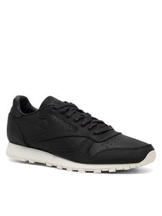 Кроссовки мужские Reebok CL LTHR LUX PW V68685 черные 45 EU