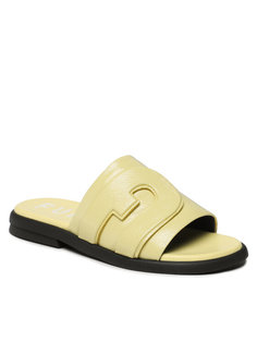 Шлепанцы женские Furla Opportunity YG53JQF-Y57000-2163S-4-401-20-AL желтые 39 EU