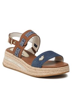 Эспадрильи женские U.S. POLO Assn. Glory GLORY004 коричневые 38 EU