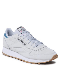 Кроссовки мужские Reebok Classic Leather Shoes HP9158 серые 40.5 EU