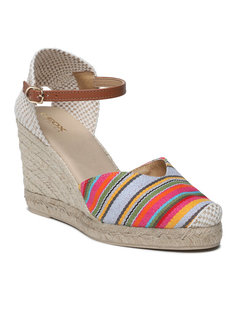 Эспадрильи женские GEOX D Gelsa D35TPA01143C0G5F разноцветные 40 EU