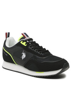 Кроссовки мужские U.S. POLO Assn. Ethan ETHAN001 черные 45 EU