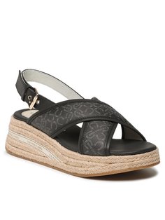 Эспадрильи женские U.S. POLO Assn. Glory GLORY005 PRINT черные 40 EU