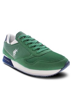 Кроссовки мужские U.S. POLO Assn. Nobil NOBIL003C зеленые 46 EU