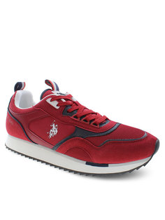Кроссовки мужские U.S. POLO Assn. Ethan ETHAN001 красные 43 EU