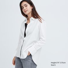 Рубашка женская UNIQLO 455744COL00 белая XL (доставка из-за рубежа)