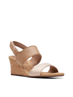 Босоножки женские Clarks Kyarra Faye 26171239 бежевые 37 EU