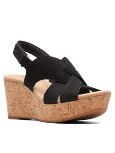 Босоножки женские Clarks Rose Erin 26171307 черные 39 EU