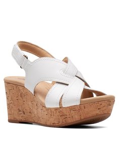 Босоножки женские Clarks Rose Erin 26171306 белые 40 EU