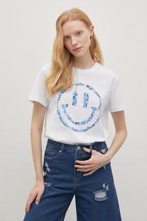 Футболка женская Finn Flare FSD110107-1P белая L