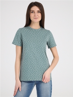 Футболка женская Апрель 1ЖДФК4010804н зеленая 84/164