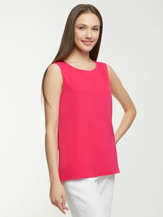 Блуза женская oodji 14911014 розовая 44