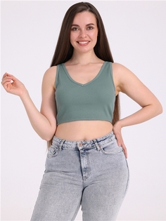 Топ женский Апрель 1ЖНС4337023 зеленый 108/164