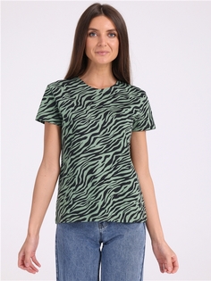 Футболка женская Апрель 1ЖДФК3173001н хаки 100/164