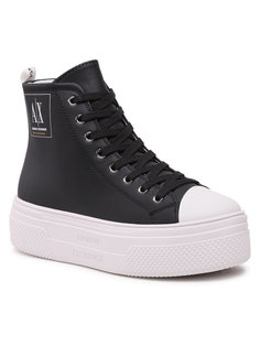 Кеды женские Armani Exchange XDZ025 XV694 00002 черные 40 EU