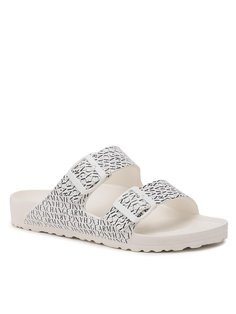 Шлепанцы мужские Armani Exchange XUP006 XV673 R326 белые 41 EU