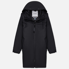 Женская куртка дождевик Stutterheim Mosebacke Winter чёрный, Размер XS