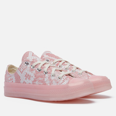 Женские кеды Converse x Tyler The Creator Golf Wang Chuck 70 Snake розовый, размер 39.5 EU