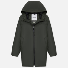 Мужская куртка дождевик Stutterheim Stockholm Winter зелёный, Размер L