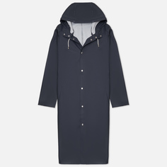 Мужская куртка дождевик Stutterheim Stockholm Long серый, Размер XL