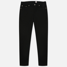Мужские джинсы Edwin Skinny Kaihara Black x Black Stretch Denim 12.5 Oz чёрный, 36/32