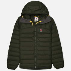 Мужской пуховик Fjallraven Expedition Pack Down Hoodie оливковый, Размер M