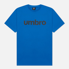 Мужская футболка Umbro FW Linear Logo Graphic синий, Размер XXL