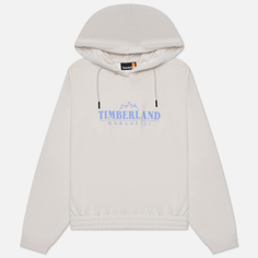 Женская толстовка Timberland Season Logo Hoodie белый, Размер XS
