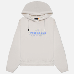 Женская толстовка Timberland Season Logo Hoodie белый, Размер XS