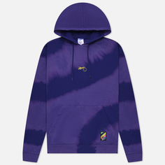 Мужская толстовка Reebok Smiley Hoodie фиолетовый, Размер M