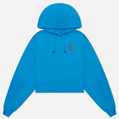 Женская толстовка Puma Pivot Cropped Basketball Hoodie голубой, Размер S