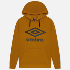 Мужская толстовка Umbro FW Large Logo Hoodie жёлтый, Размер L