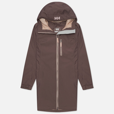 Женская куртка дождевик Helly Hansen Long Belfast 3/4 Length фиолетовый, Размер M